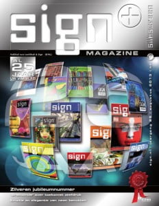 Cover Sign+ Magazine nummer 6-2013